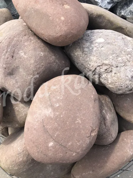 Булыжник гранит «Красный»