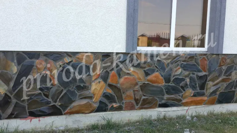Галтованный плитняк сланец «Аркаим»