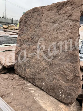 Галтованный плитняк песчаник «Дракон обожженный»