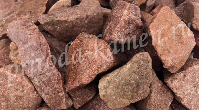 Крошка (щебень) кварцит «розовый»