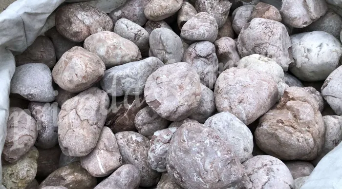Булыжник мрамор «Розовый пион»