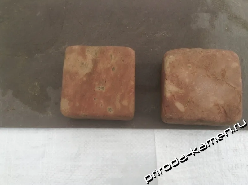 Брусчатка доломит «чайная роза (галтованный)»