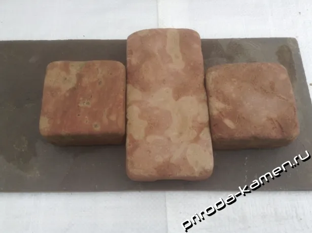 Брусчатка доломит «чайная роза (галтованный)»