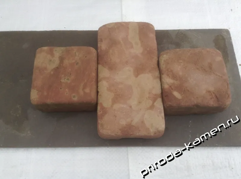 Брусчатка доломит «чайная роза (галтованный)»