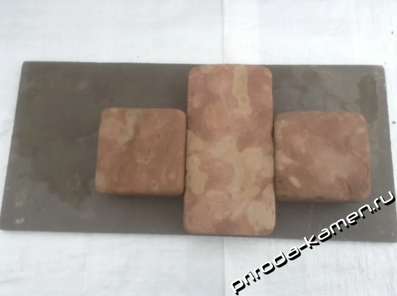 Брусчатка доломит «чайная роза (галтованный)»