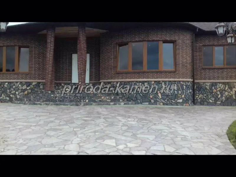 Галтованный плитняк сланец «Аркаим»