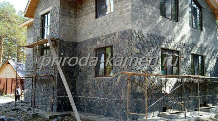 Галтованный плитняк сланец «Аркаим»