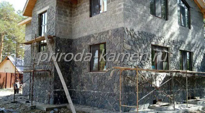 Галтованный плитняк сланец «Аркаим»