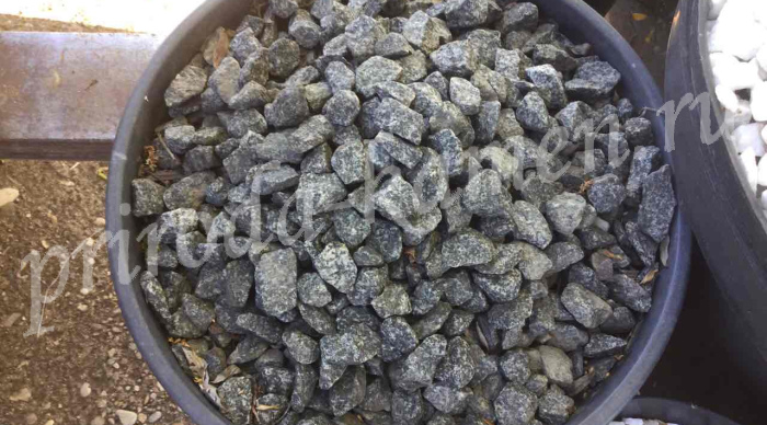 Крошка (щебень) гранит «черный»